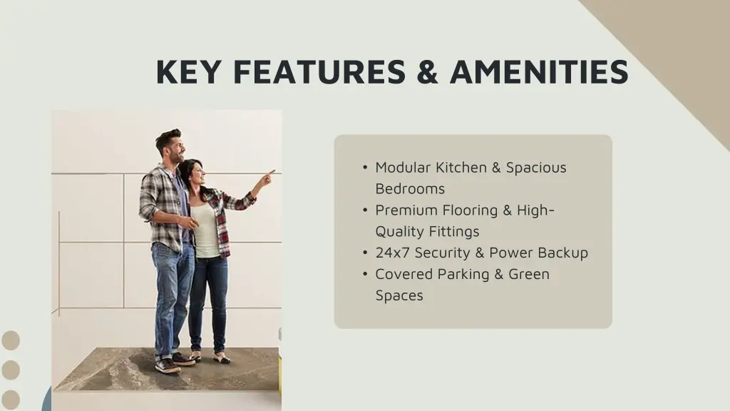 key features amenities