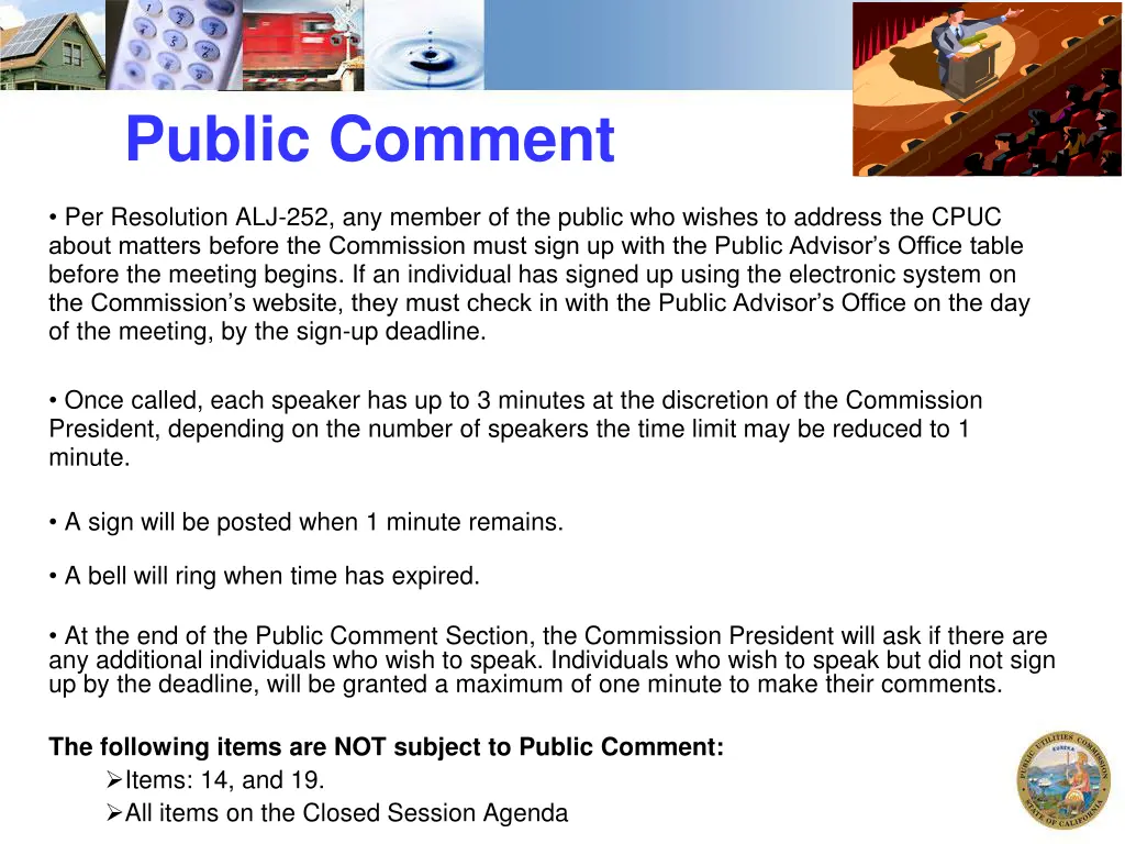 public comment