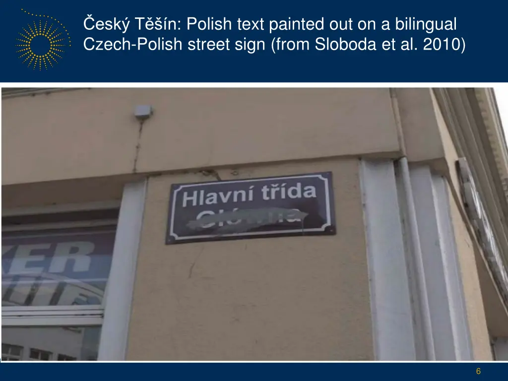 esk t n polish text painted out on a bilingual