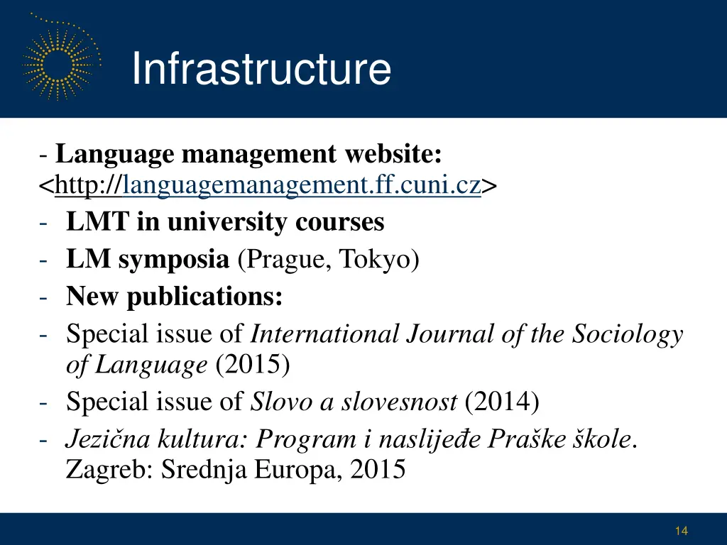 infrastructure