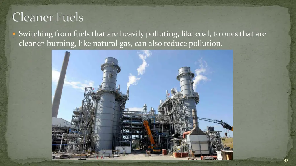cleaner fuels