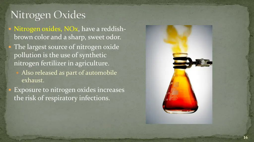 nitrogen oxides