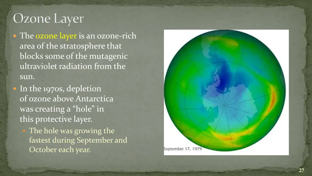 ozone layer