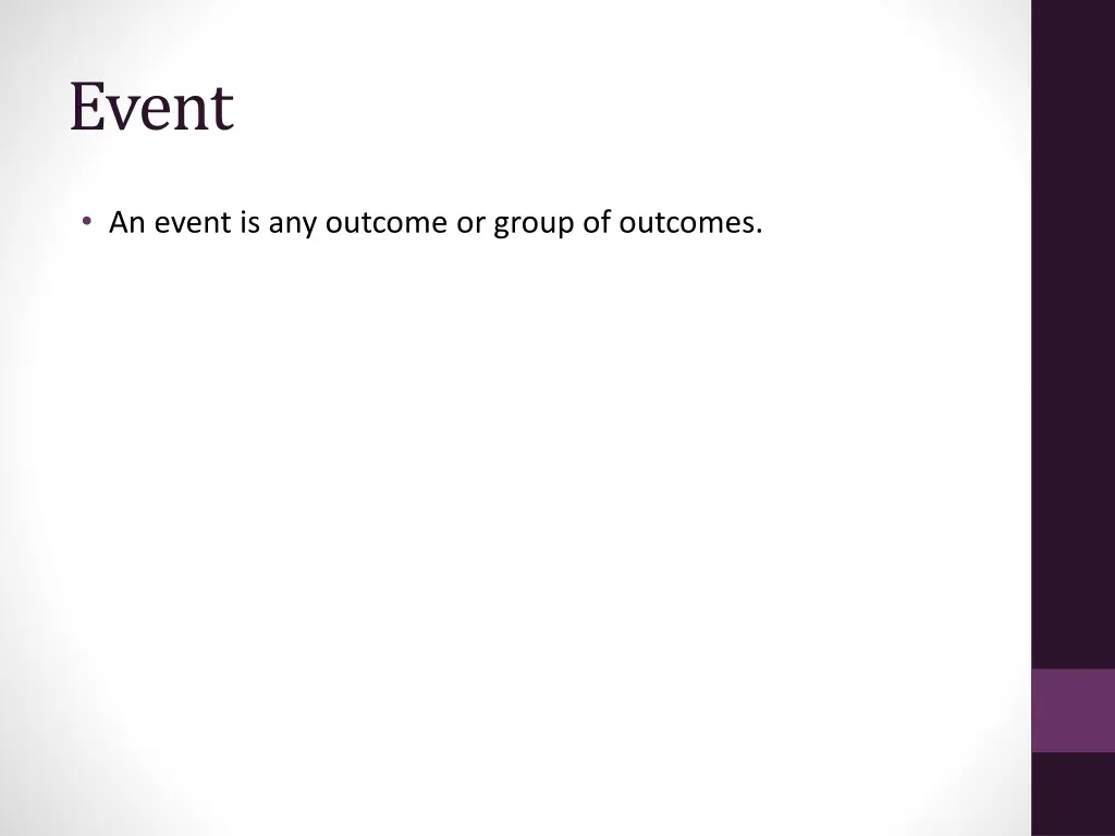 event