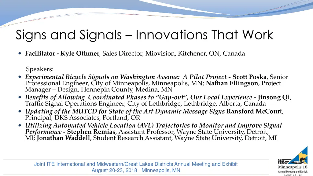 signs and signals innovations that work