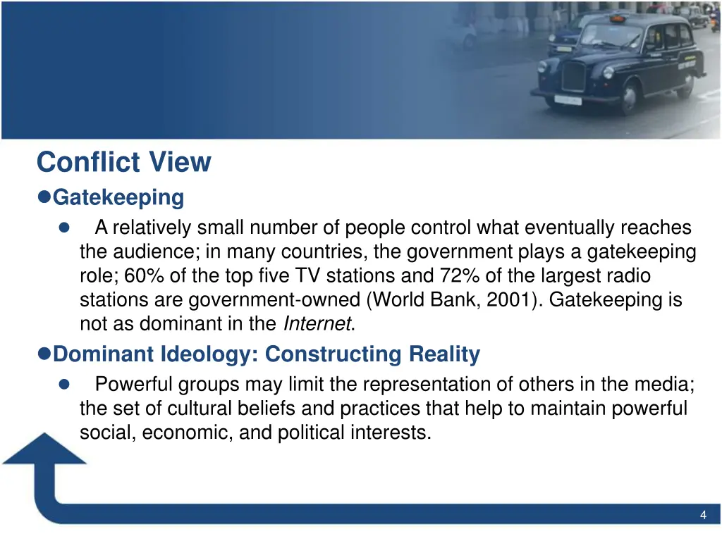 conflict view gatekeeping a relatively small