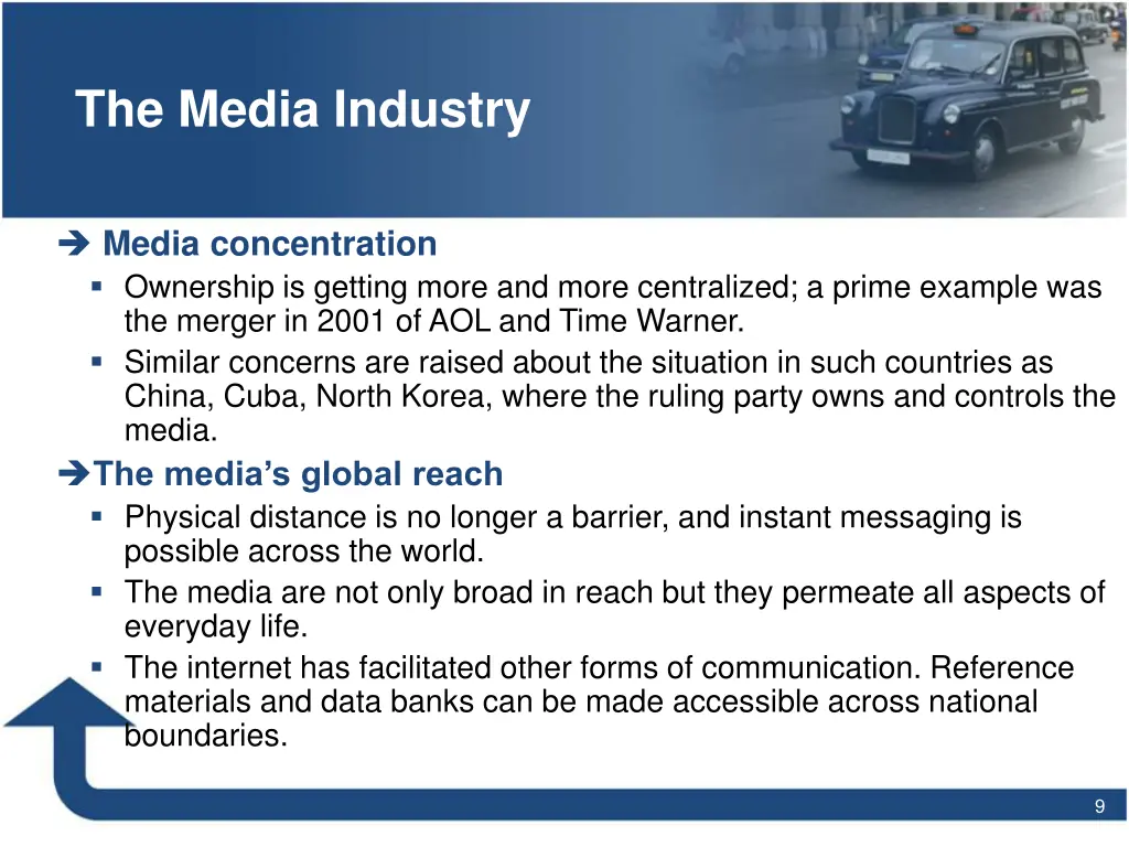 the media industry