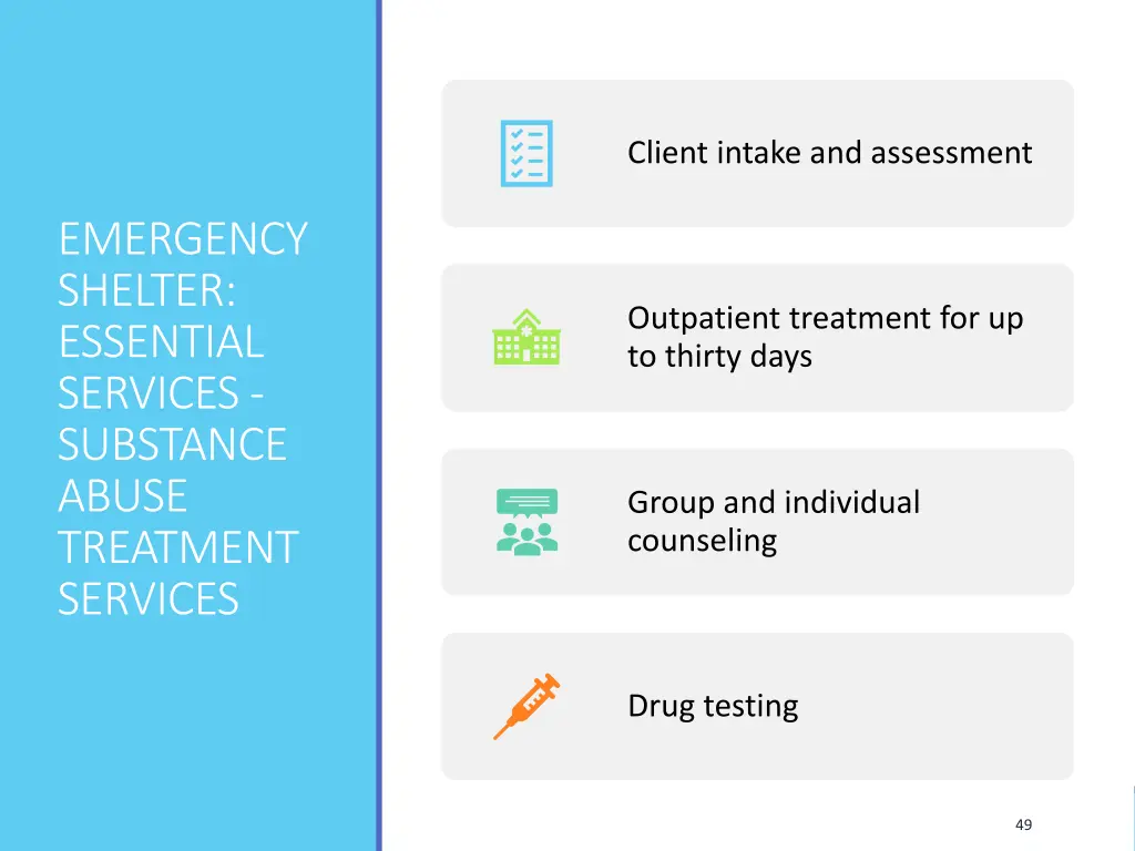 client intake and assessment