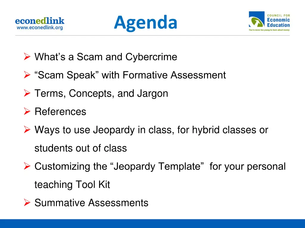 agenda