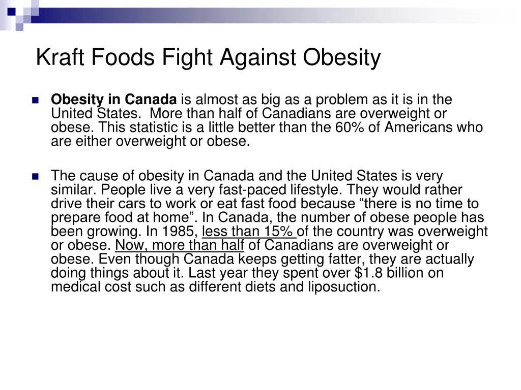 kraft foods fight against obesity 2