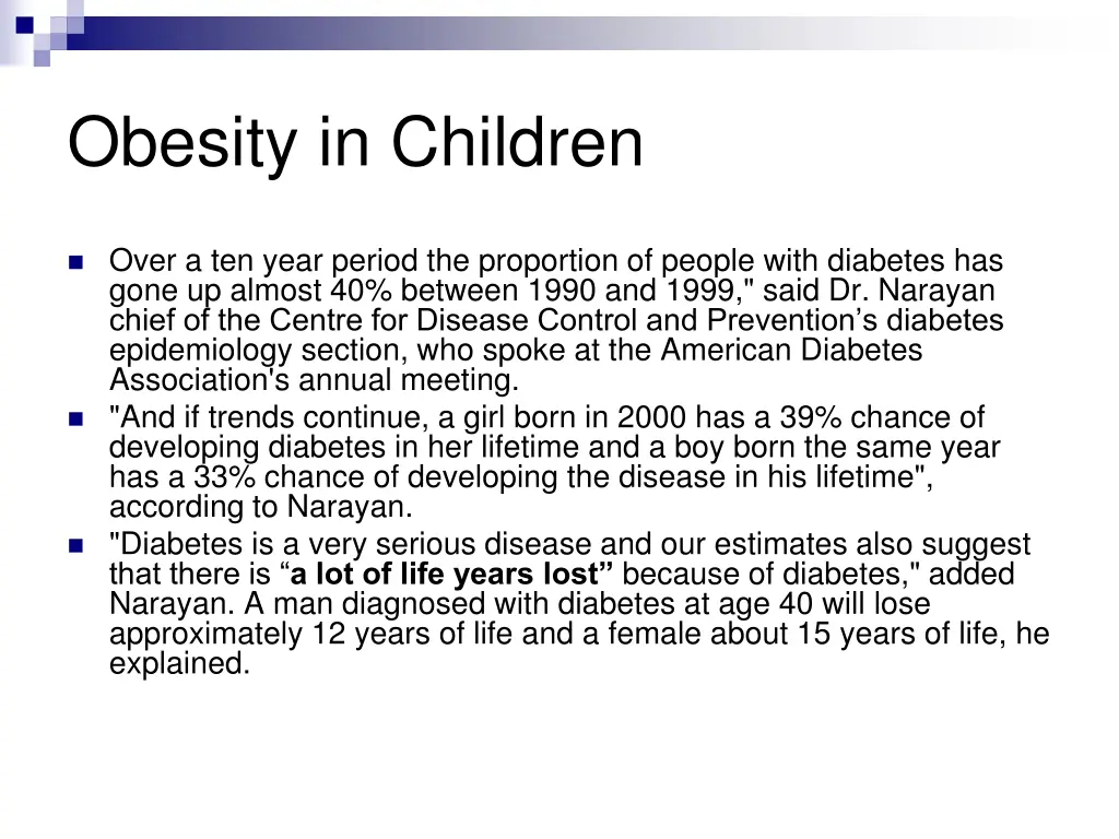 obesity in children 1