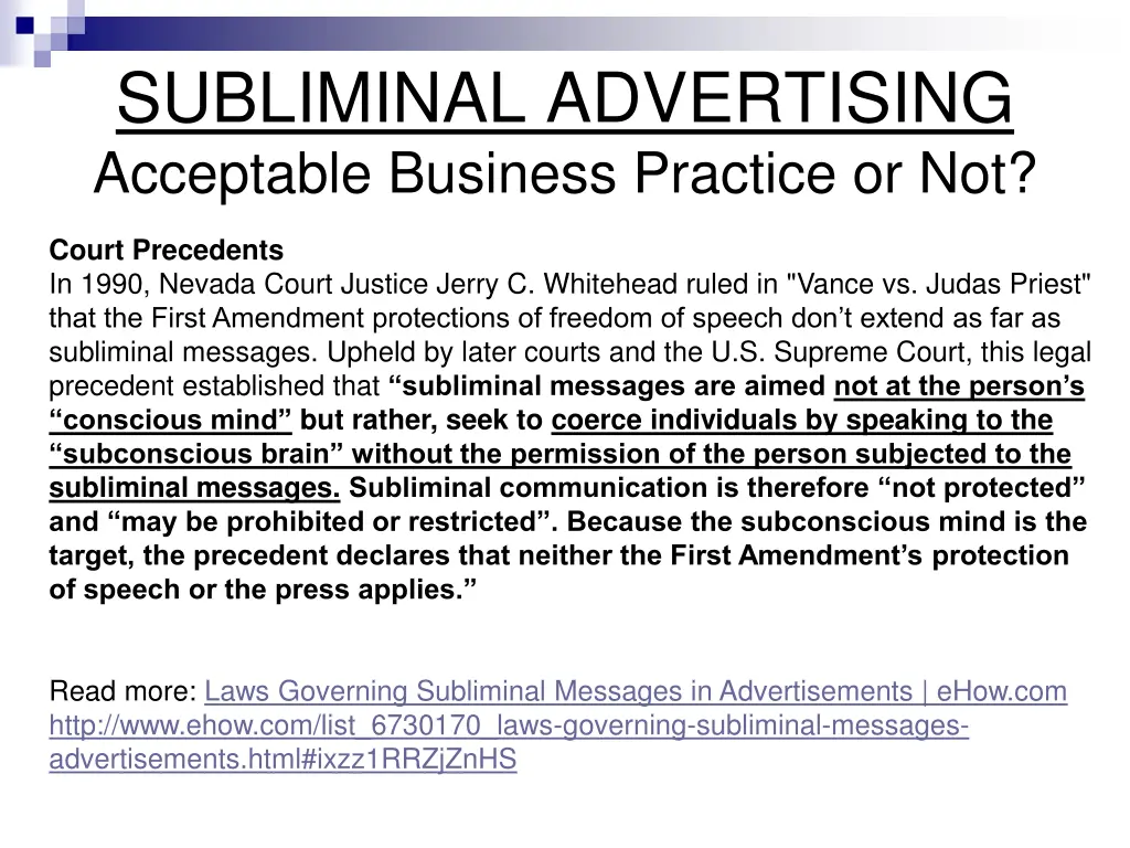 subliminal advertising acceptable business 11