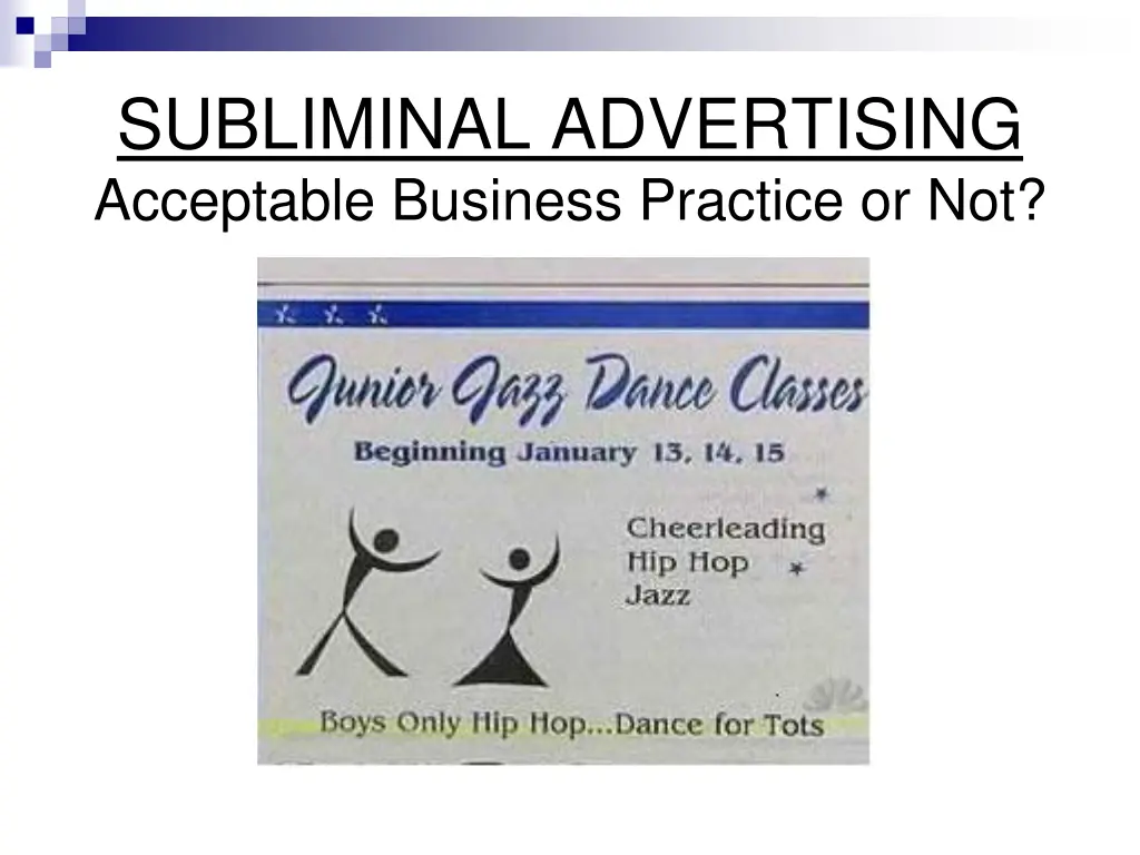 subliminal advertising acceptable business 6