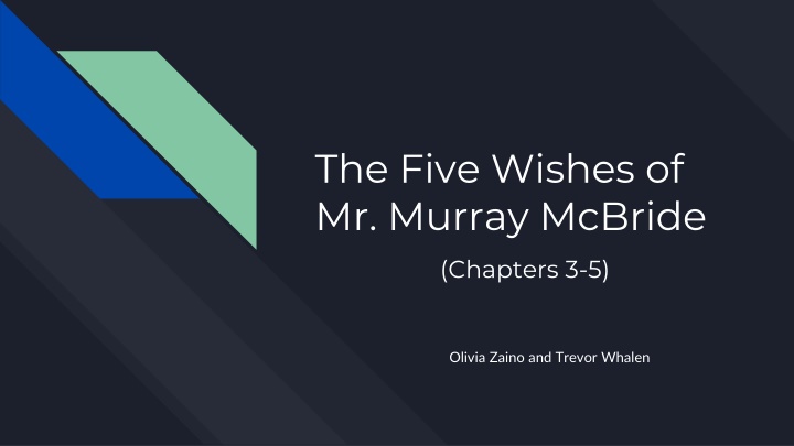 the five wishes of mr murray mcbride