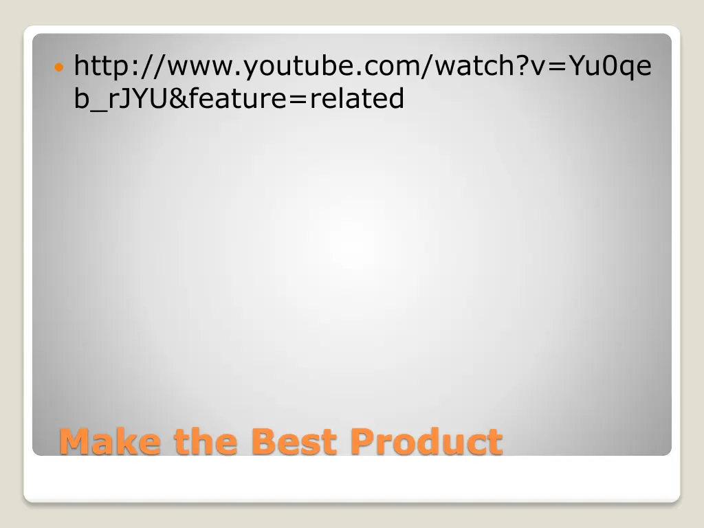 http www youtube com watch v yu0qe b rjyu feature