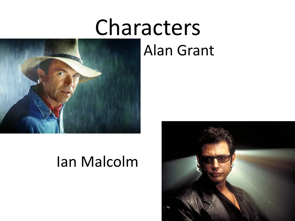 characters alan grant