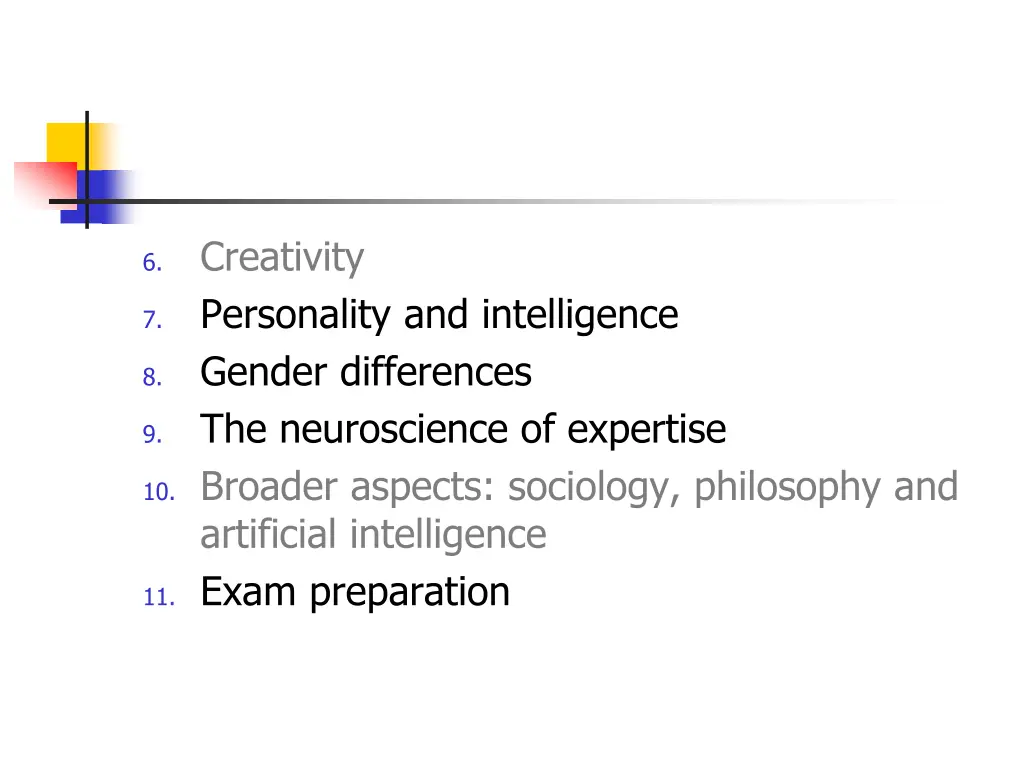creativity personality and intelligence gender