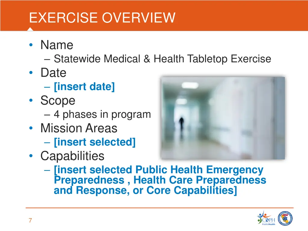 exercise overview