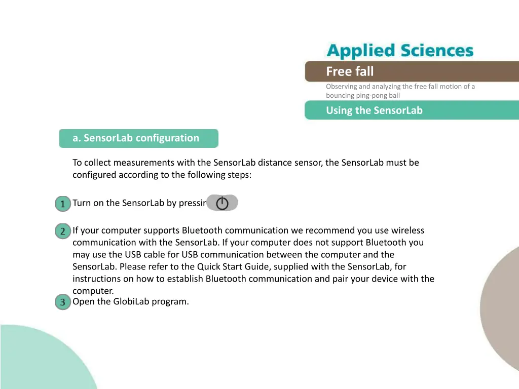 free fall observing and analyzing the free fall 9