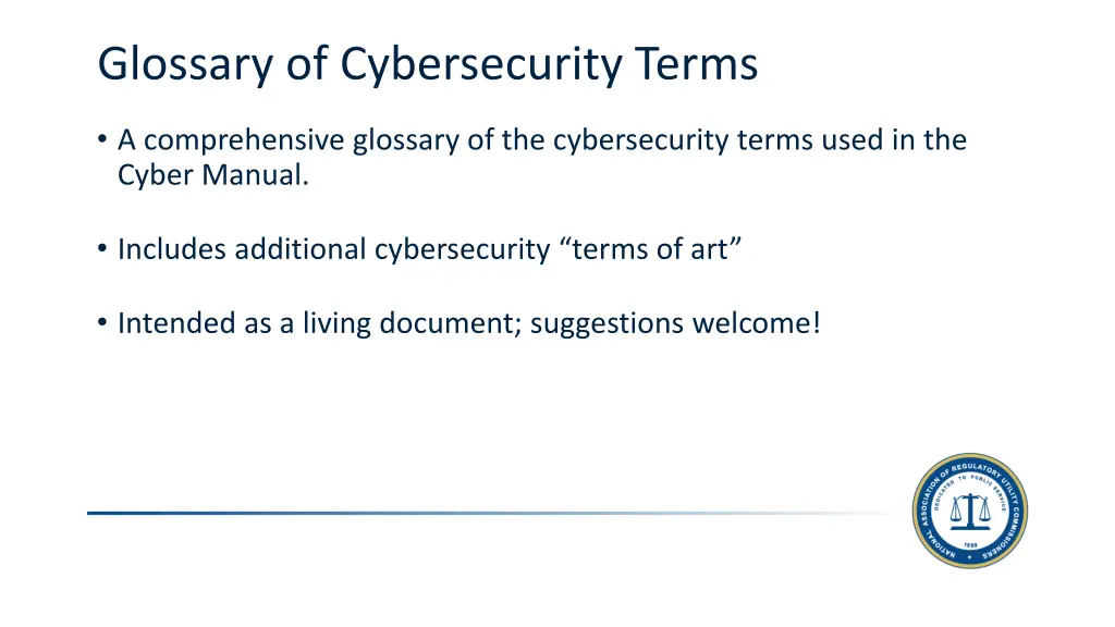 glossary of cybersecurity terms