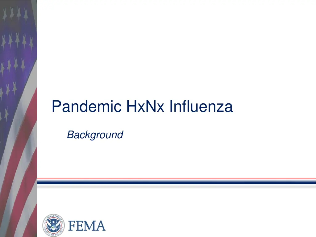 pandemic hxnx influenza