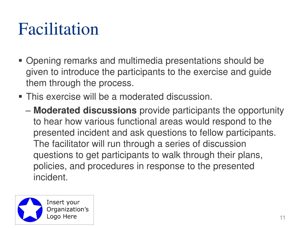 facilitation