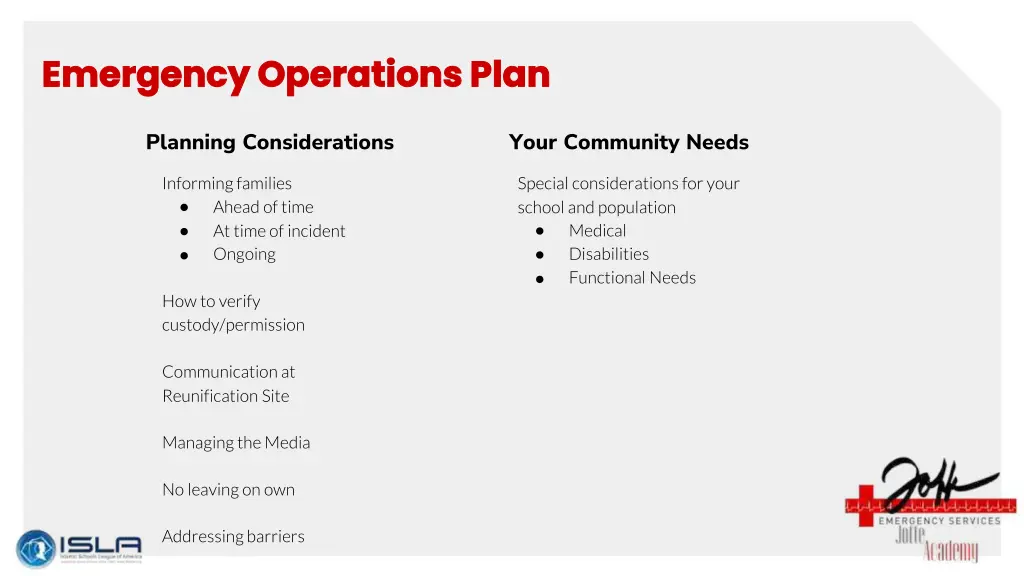 emergency operations plan emergency operations 1