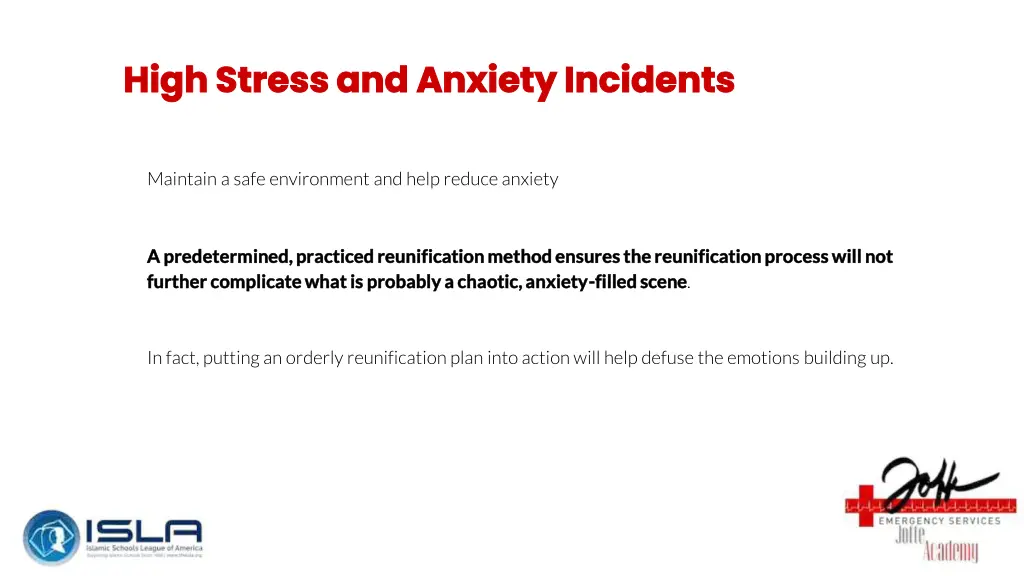high stress and anxiety incidents high stress