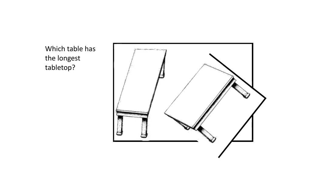 which table has the longest tabletop 3