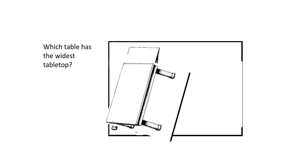 which table has the widest tabletop 1