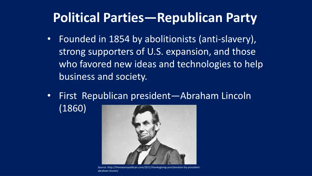 political parties republican party