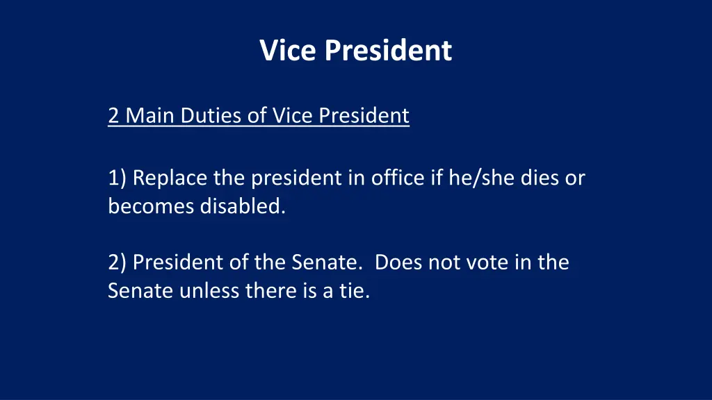 vice president