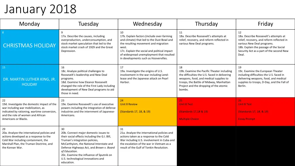 january 2018
