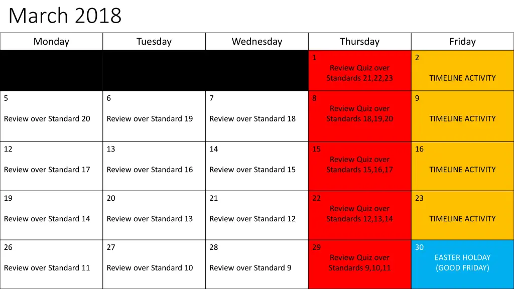 march 2018