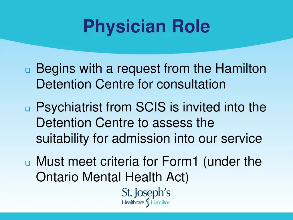 physician role