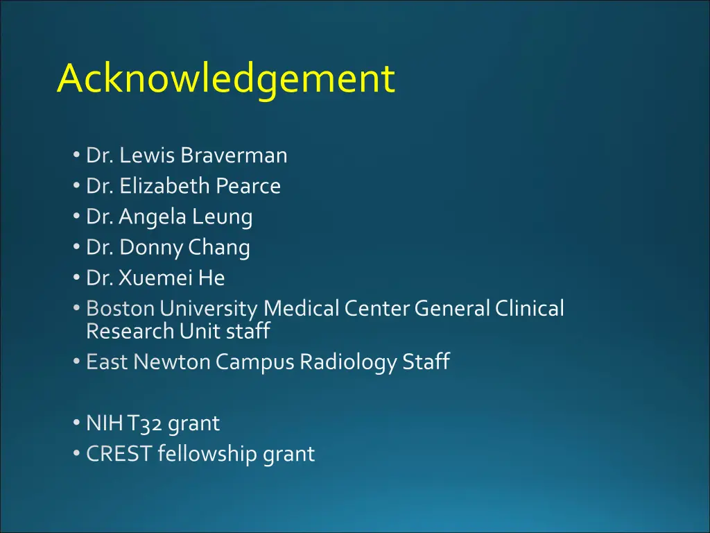 acknowledgement
