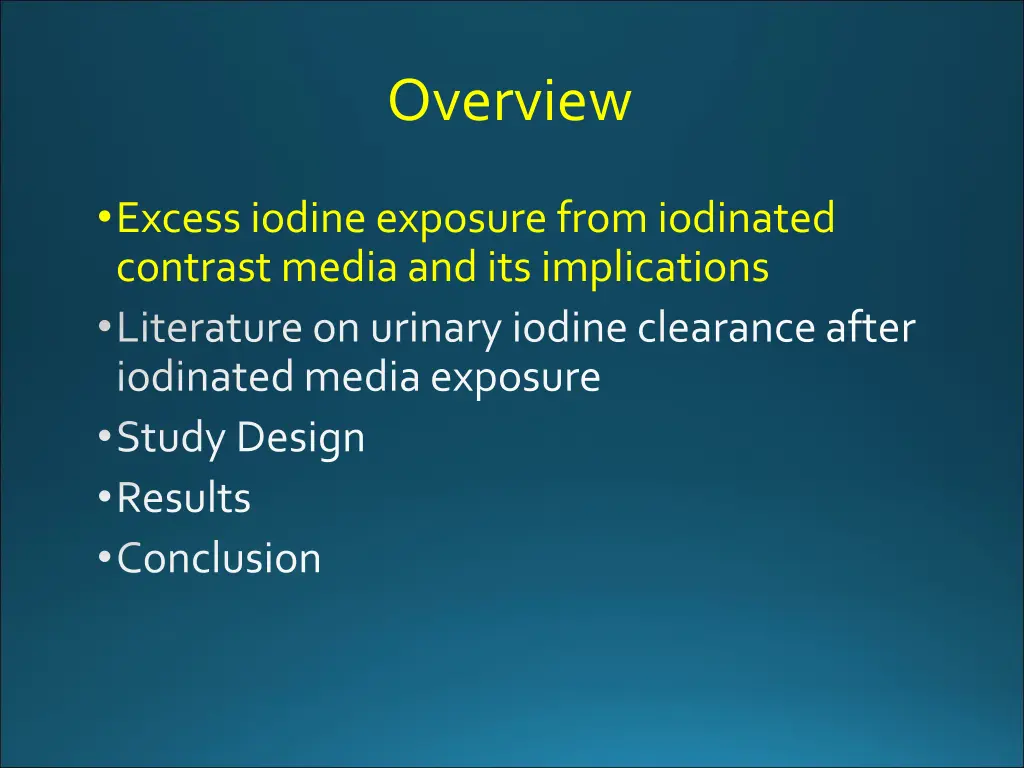 overview 1