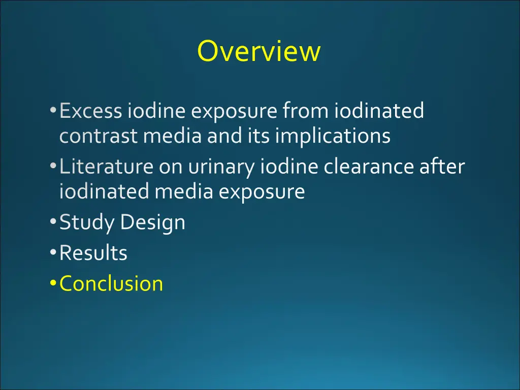 overview 5