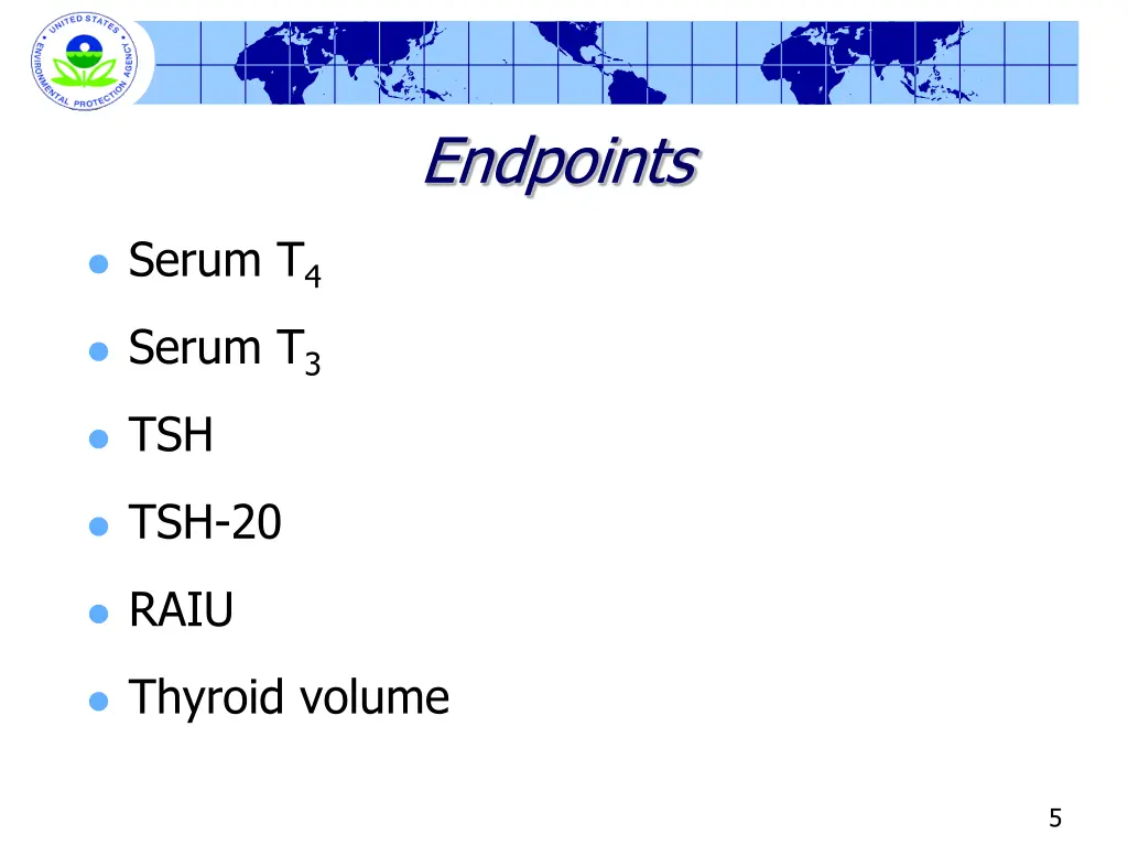 endpoints