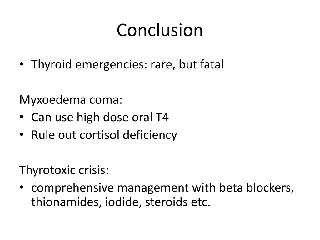 conclusion