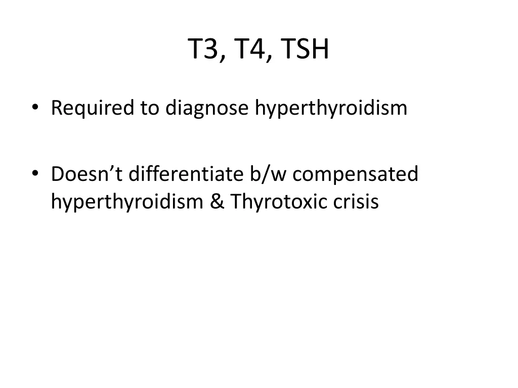 t3 t4 tsh