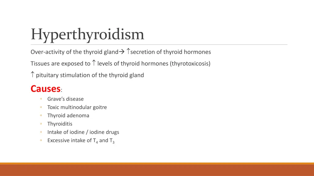 hyperthyroidism
