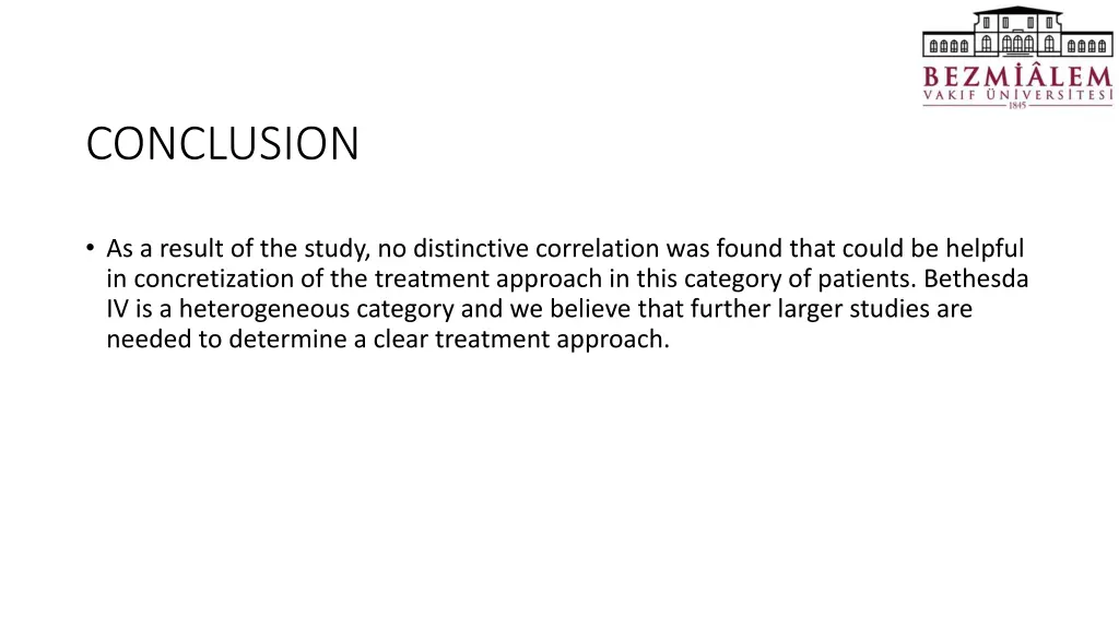conclusion