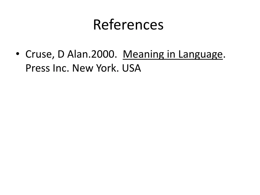 references