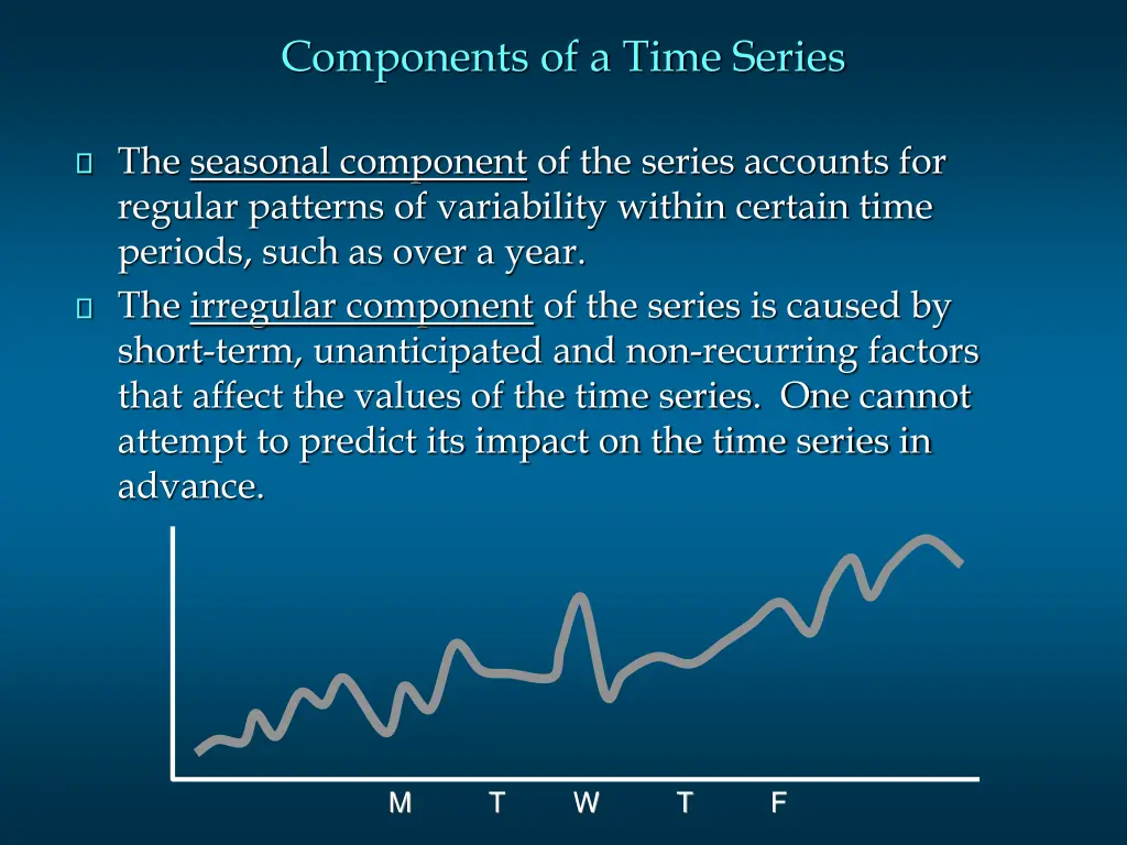 components of a time series 1