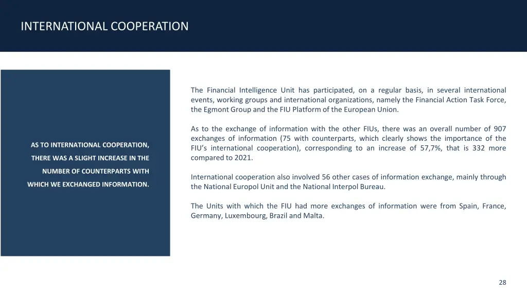 international cooperation