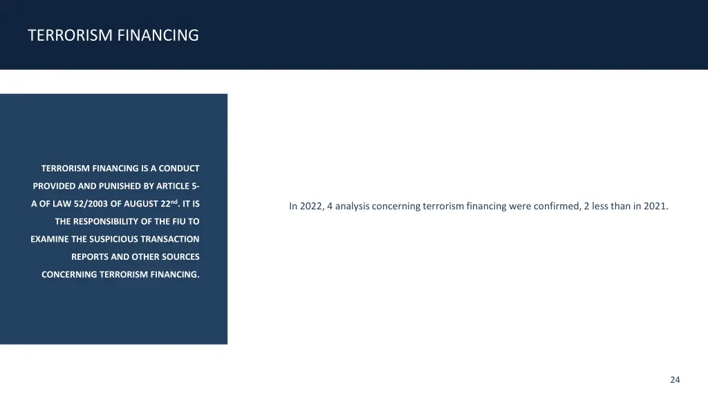 terrorism financing