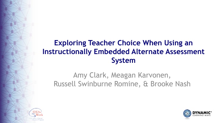 exploring teacher choice when using