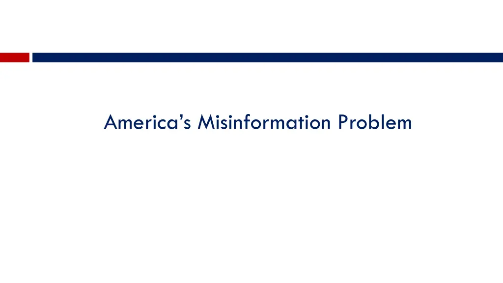 america s misinformation problem