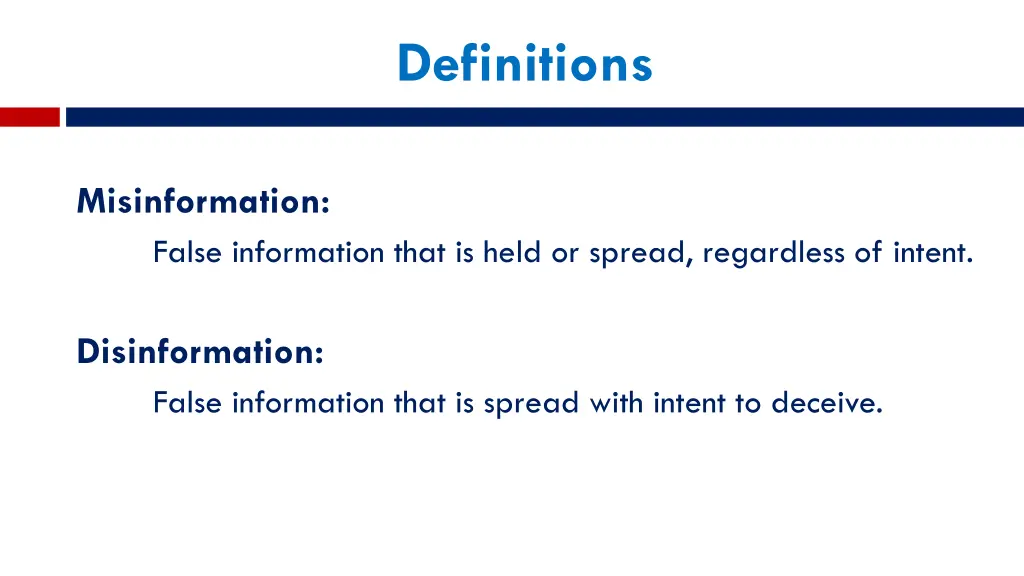 definitions
